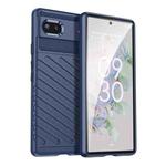 For Google Pixel 6a Thunderbolt Shockproof TPU Phone Case(Blue)