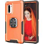 For Samsung Galaxy Note10 3 in 1 PC + TPU Phone Case with Ring Holder(Orange)