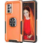 For Samsung Galaxy Note20 Ultra 3 in 1 PC + TPU Phone Case with Ring Holder(Orange)