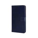 For Vivo Y53S 4G idewei Crazy Horse Texture Leather Phone Case(Dark Blue)