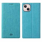For iPhone 13 mini ViLi DMX Series Shockproof Magsafe Magnetic Horizontal Flip Leather Phone Case (Blue)