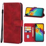 Leather Phone Case For Infinix Hot 9 / Tecno Camon 15(Red)