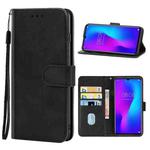 Leather Phone Case For Doogee N20 Pro(Black)