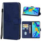 Leather Phone Case For Huawei P30 Pro(Blue)