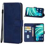 Leather Phone Case For UMIDIGI A9(Blue)