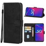 Leather Phone Case For ZTE Axon 11 SE 5G / Blade V2020(Black)