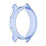 For Garmin Venu 2S Half Coverage Hollowed TPU Protective Case(Transparent Blue)