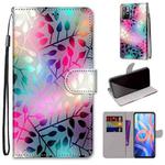 For Xiaomi Redmi Note 11 Coloured Drawing Cross Texture Horizontal Flip Leather Phone Case with Holder & Card Slots & Wallet & Lanyard(Translucent Glass)