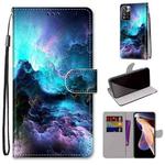 For Xiaomi Redmi Note 11 Pro/11 Pro+ Coloured Drawing Cross Texture Horizontal Flip Leather Phone Case with Holder & Card Slots & Wallet & Lanyard(Colorful Clouds)