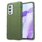 For OnePlus 9RT Full Coverage Shockproof TPU Phone Case(Green)