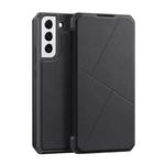 For Samsung Galaxy S22+ 5G DUX DUCIS Skin X Series Horizontal Flip Leather Phone Case(Black)