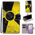 For Motorola Moto G10 / G20 / G30 Coloured Drawing Cross Texture Horizontal Flip PU Phone Leather Case with Holder & Card Slots & Wallet & Lanyard(Colorful Layer(Yellow and Black Signs)