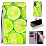 For Xiaomi Redmi Note 11 Pro / 11 Pro+ Global Coloured Drawing Cross Texture Horizontal Flip PU Phone Leather Case with Holder & Card Slots & Wallet & Lanyard(Colorful Layer(Lime)