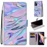 For Xiaomi Redmi Note 11 Pro / 11 Pro+ Global Coloured Drawing Cross Texture Horizontal Flip PU Phone Leather Case with Holder & Card Slots & Wallet & Lanyard(Colorful Layer(Fluorescent Water Pattern)