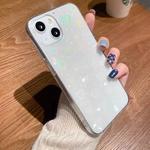 For iPhone 12 mini Colorful Laser Love TPU Phone Case (White)