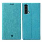 For OnePlus Nord CE 5G ViLi DMX Series Magnetic Attraction Leather Phone Case(Blue)