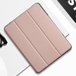 For iPad Pro 10.5 Mutural Horizontal Flip PC + TPU + PU Leather Case with Holder & Pen Slot(Rose Gold)