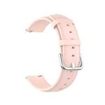 For Huawei Watch GT 3 46mm/GT Runner 22mm Round Tail Leather Watch Band(Light Pink)