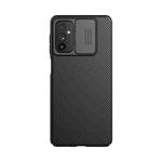 For Samsung Galaxy M52 5G NILLKIN Black Mirror Series Camshield PC Phone Case(Black)