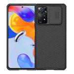 For Xiaomi Redmi Note 11 Pro Global / 11 Pro Global 5G / 11 Pro+ 5G India / 11E Pro 5G NILLKIN Black Mirror Pro Camshield PC Case (Black)