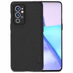 For OnePlus 9RT 5G NILLKIN Frosted Concave-convex Texture PC Phone Case(Black)