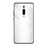 For Xiaomi Redmi K20 / K20 Pro / 9T Texture Gradient Glass Protective Case(White)