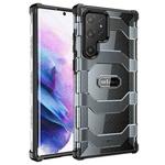 For Samsung Galaxy S22 Ultra 5G wlons Explorer Series PC+TPU Phone Case(Black)