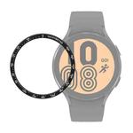 For Samsung Galaxy Watch4 44mm Smart Watch Steel Bezel Ring(Black)