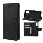 For Xiaomi Redmi Note 11 Pro Butterfly Embossed Horizontal Flip Leather Phone Case with Card Slot & Holder(Black)