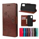 For Xiaomi Redmi Note 11 Pro Butterfly Flower Pattern Horizontal Flip Leather Phone Case with Card Slot & Holder(Brown)