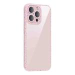 Skystar Shockproof TPU + Transparent PC Phone Case For iPhone 13(Pink)
