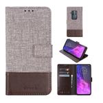 For Motorola Moto One Pro MUMXA MX102 Horizontal Flip Canvas Stitching Leather Case with Holder & Card Slots & Wallet(Brown)