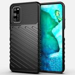 For Huawei Honor V30 Thunderbolt Shockproof TPU Soft Case(Black)