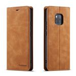 For Huawei Mate 20 Pro Forwenw Dream Series Oil Edge Strong Magnetism Horizontal Flip Leather Case with Holder & Card Slots & Wallet & Photo Frame(Brown)