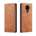 For Huawei Mate 30 Lite Forwenw Dream Series Oil Edge Strong Magnetism Horizontal Flip Leather Case with Holder & Card Slots & Wallet & Photo Frame(Brown)