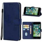 For iPhone SE 2022 / SE 2020 / 8 / 7 Leather Phone Case(Blue)
