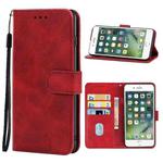 Leather Phone Case For iPhone 8 Plus / 7 Plus(Red)