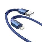 hoco X71 Especial 2.4A USB to 8 Pin Charging Data Cable for iPhone, iPad(Blue)