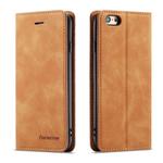 For iPhone 6s / 6 Forwenw Dream Series Oil Edge Strong Magnetism Horizontal Flip Leather Case with Holder & Card Slots & Wallet & Photo Frame(Brown)