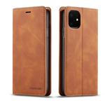 For iPhone 11 Forwenw Dream Series Oil Edge Strong Magnetism Horizontal Flip Leather Case with Holder & Card Slots & Wallet & Photo Frame(Brown)