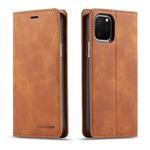 For iPhone 11 Pro Forwenw Dream Series Oil Edge Strong Magnetism Horizontal Flip Leather Case with Holder & Card Slots & Wallet & Photo Frame(Brown)