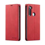 For Xiaomi Redmi Note 8 Forwenw Dream Series Oil Edge Strong Magnetism Horizontal Flip Leather Case with Holder & Card Slots & Wallet & Photo Frame(Red)