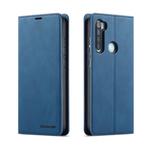 For Xiaomi Redmi Note 8 Forwenw Dream Series Oil Edge Strong Magnetism Horizontal Flip Leather Case with Holder & Card Slots & Wallet & Photo Frame(Blue)