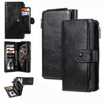For iPhone 11 Retro Multifunctional Horizontal Flip PU Leather Case with Card Slot & Holder & Wallet & Photo Frame(Black)
