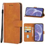Leather Phone Case For Samsung Galaxy A73(Brown)