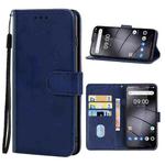 Leather Phone Case For Gigaset GS5(Blue)