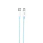 hoco X68 100W Type-C / USB-C to Type-C / USB-C Fast Charging Data Cable, Length:2m(Blue)