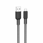 hoco X69 Micro USB Jaeger Charging Data Cable, Length: 1m(Black White)