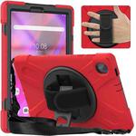 For Lenovo Tab K10 / M10 Plus Silicone + PC Protective Tablet Case(Red)