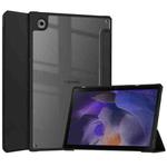 For Samsung Galaxy Tab A8 2021 SM-X205 Acrylic Smart Leather Tablet Case(Black)
